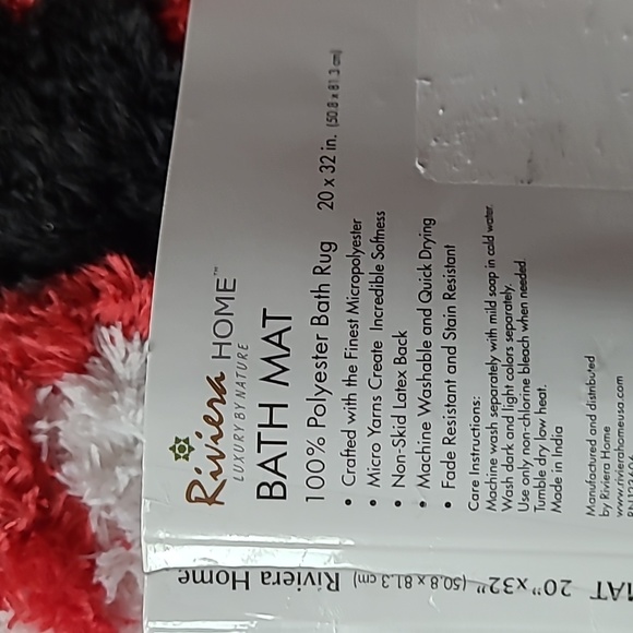 Rivera Home Bath Rug - Picture 3 of 5